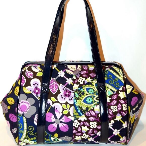 Vera Bradley Floral Nightingala Shoulder Bag. - Picture 8 of 8